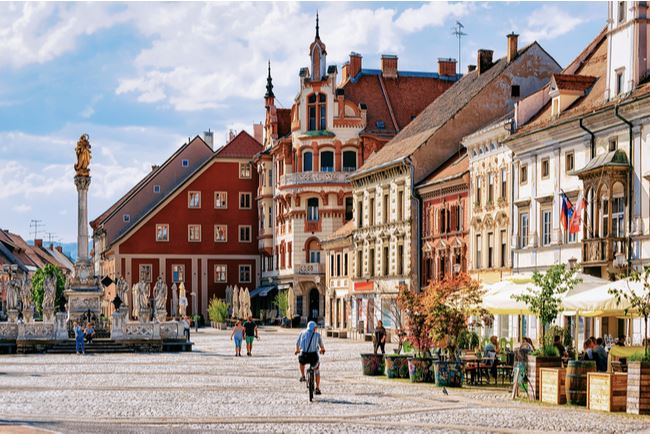 Maribor in Slovenia, one of Europe's hidden gems