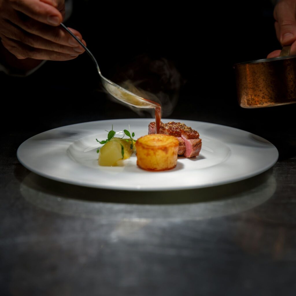 “Fine dining in Paris, where Michelin-starred restaurants turn a night out into an experience.”